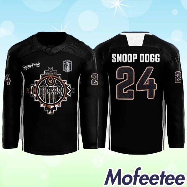 Oilers Snoop Dogg 24 Hockey Jersey