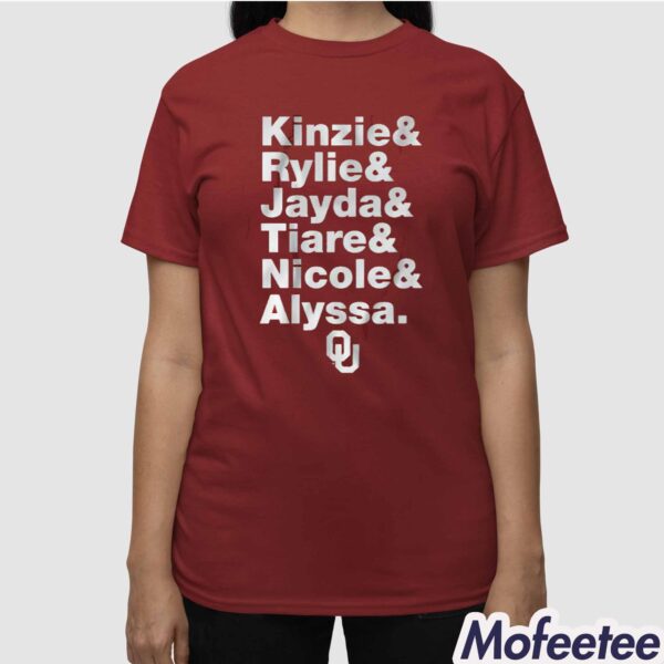 Oklahoma Softball Best Senior Class Ever Shirt