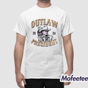 Outlaw President 2024 Trump Eagle Shirt 1