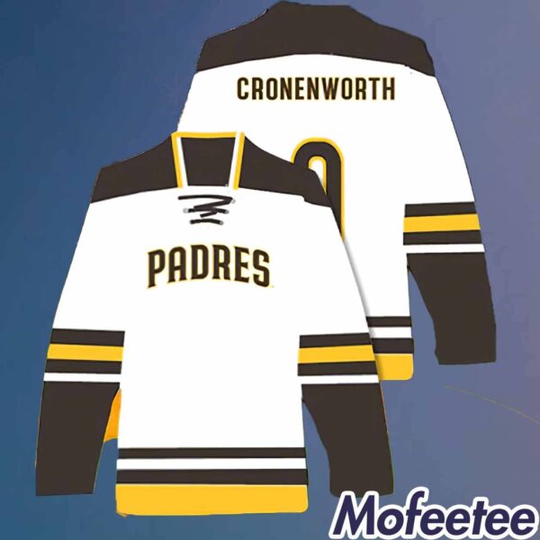 Padres Jake Cronenworth Hockey Jersey 2024 Giveaway