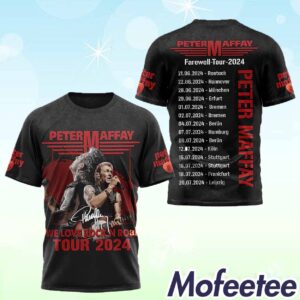 Peter Maffay We Love Rock Roll Tour 2024 Shirt 1