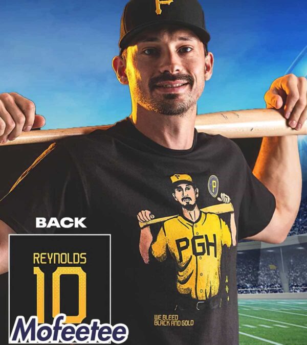 Pirates Bryan Reynolds City Connect Jersey Shirt 2024 Giveaway