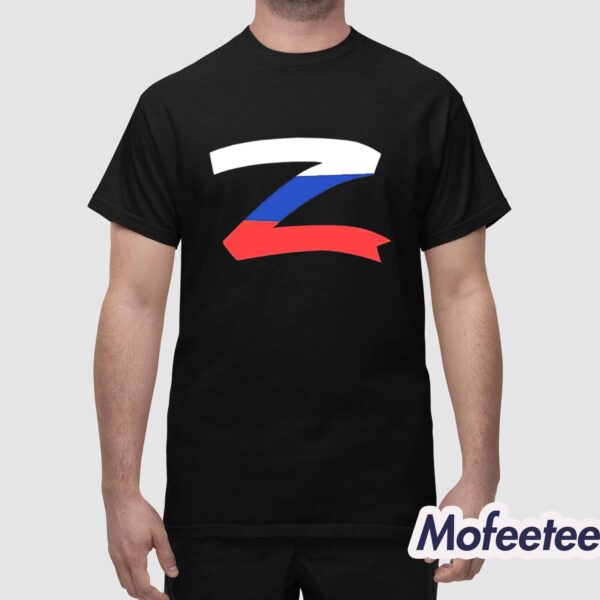 Russian Letter Z Flag Shirt
