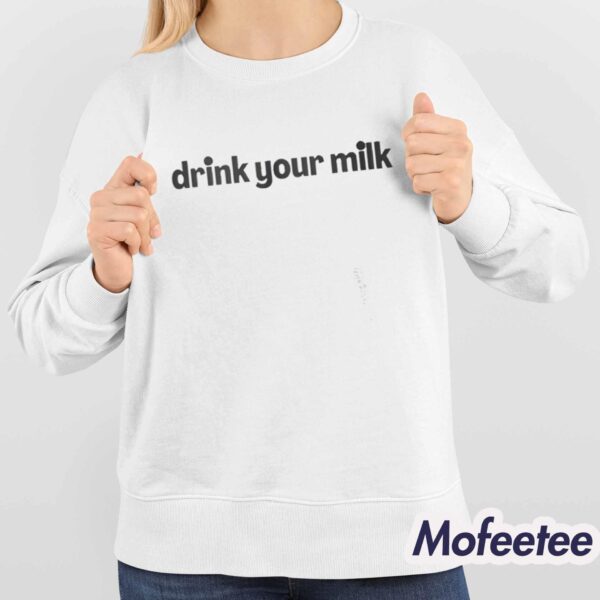 Scarlett Johansson Drink Your Milk Shirt