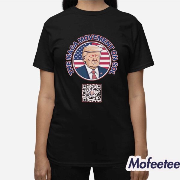 Scott Presler Trump The Maga Movement On Solscan Shirt