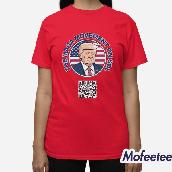Scott Presler Trump The Maga Movement On Solscan To Join The Movement Shirt