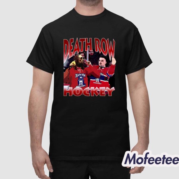 Snoop Dogg Arber Xhekaj Death Row Hockey Shirt