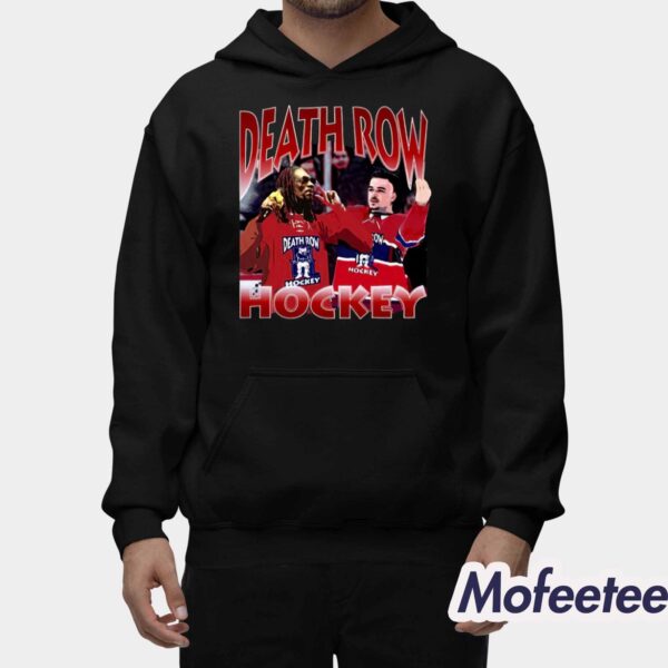 Snoop Dogg Arber Xhekaj Death Row Hockey Shirt