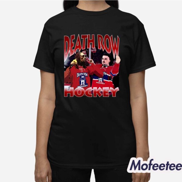 Snoop Dogg Arber Xhekaj Death Row Hockey Shirt