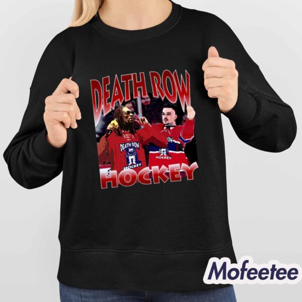 Snoop Dogg Arber Xhekaj Death Row Hockey Shirt