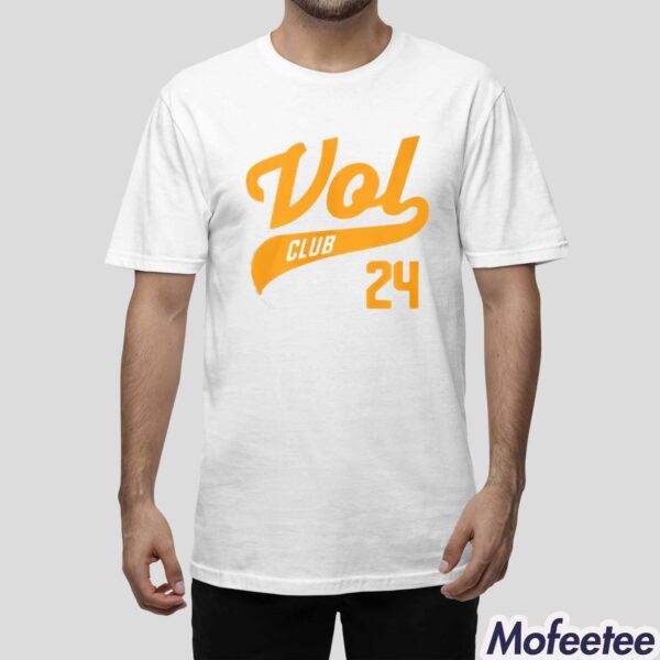 Tennessee Vol Club 24 Shirt Hoodie