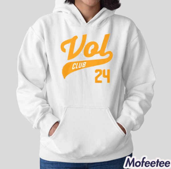 Tennessee Vol Club 24 Shirt Hoodie