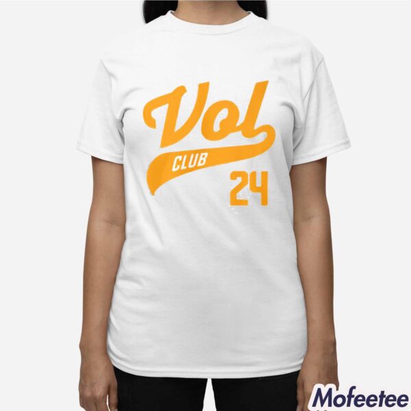 Tennessee Vol Club 24 Shirt Hoodie