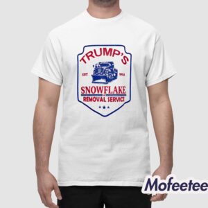 Trump's EST 2024 Snowflake Removal Service Shirt 1