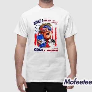 Trump Budlight Make 4th of July Great Again Shirt 1
