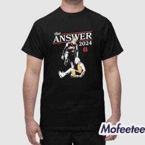 Trump The Answer 2024 Shirt 1