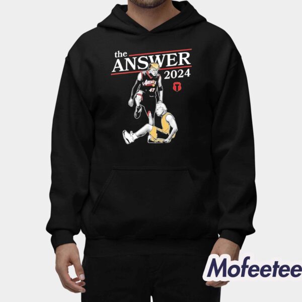 Trump The Answer 2024 Shirt