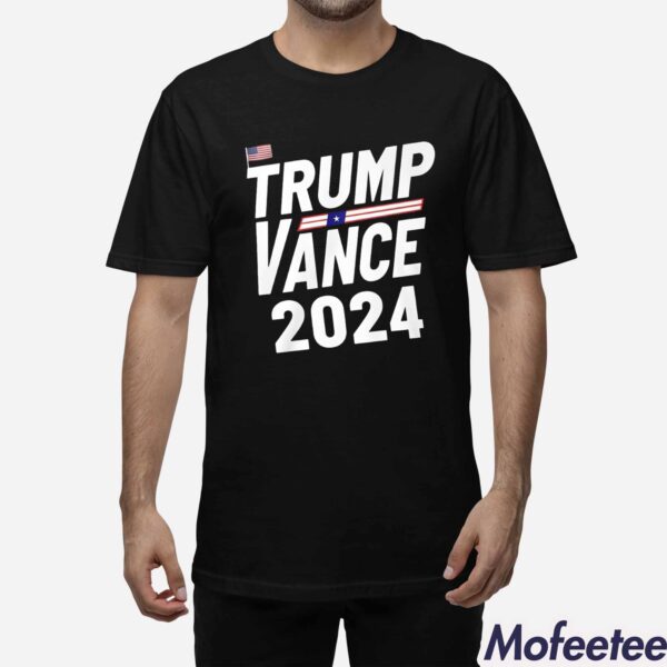 Trump Vance 2024 Charlie Kirk Shirt