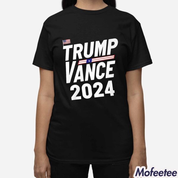 Trump Vance 2024 Charlie Kirk Shirt