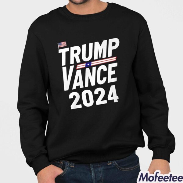 Trump Vance 2024 Charlie Kirk Shirt