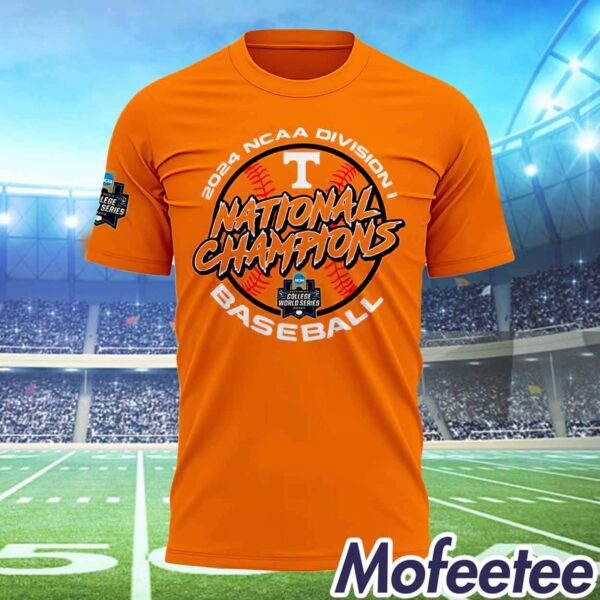 Volunteers National Champions 2024 College World Series Shirt