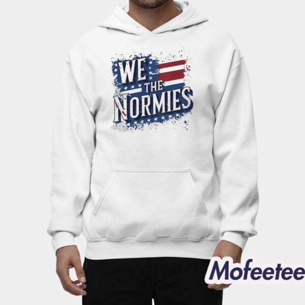 We The Normies American Flag Shirt