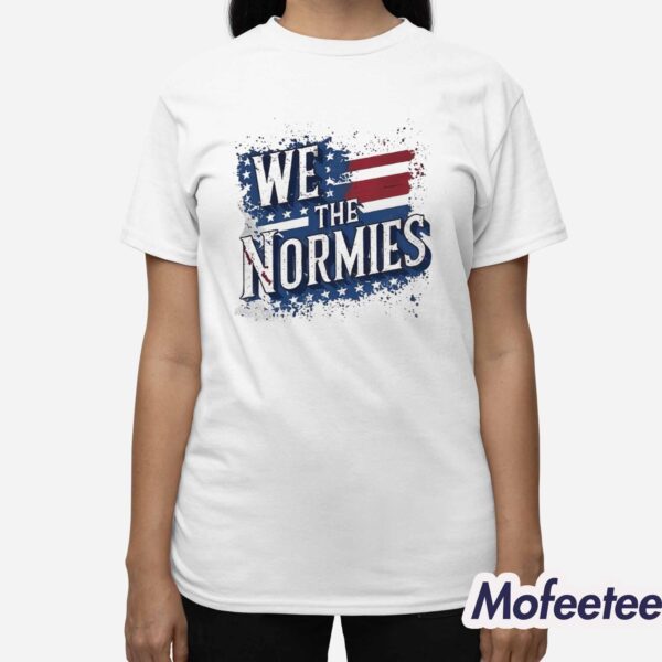 We The Normies American Flag Shirt