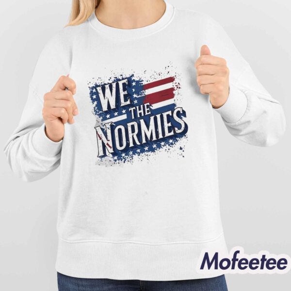 We The Normies American Flag Shirt