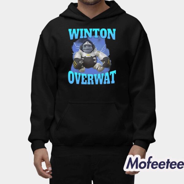 Winston Overwat Funny Overwatch Meme Shirt