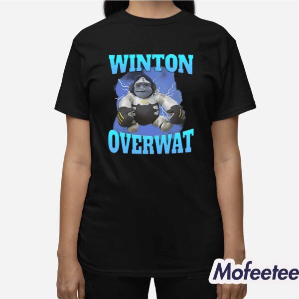 Winston Overwat Funny Overwatch Meme Shirt