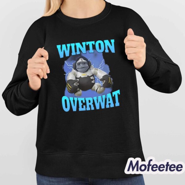 Winston Overwat Funny Overwatch Meme Shirt