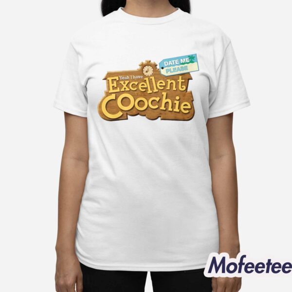 Yeah I Have Excellent Coochie Date Me Please Shirt