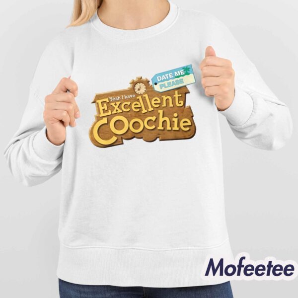 Yeah I Have Excellent Coochie Date Me Please Shirt