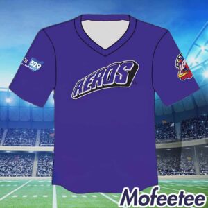 Akron Rubber Aeros Football Jersey 2024 Giveaway 1