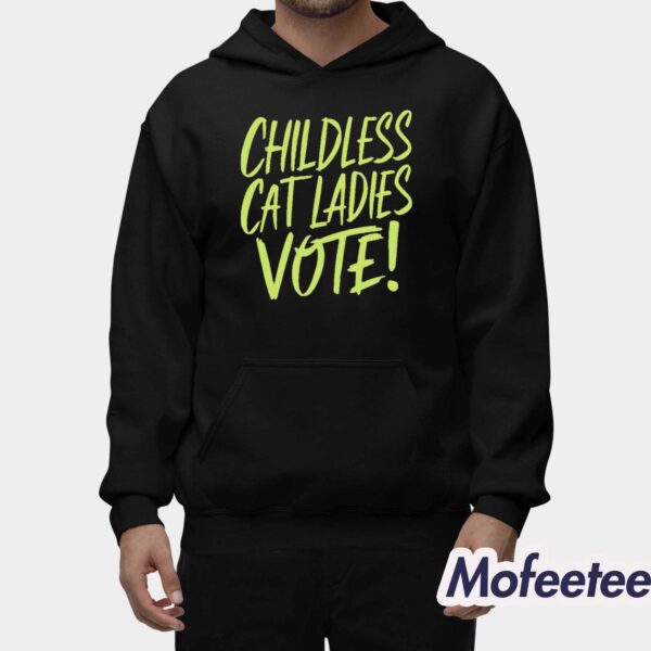 Alex Cole Childless Cat Ladies Vote Kamala Shirt