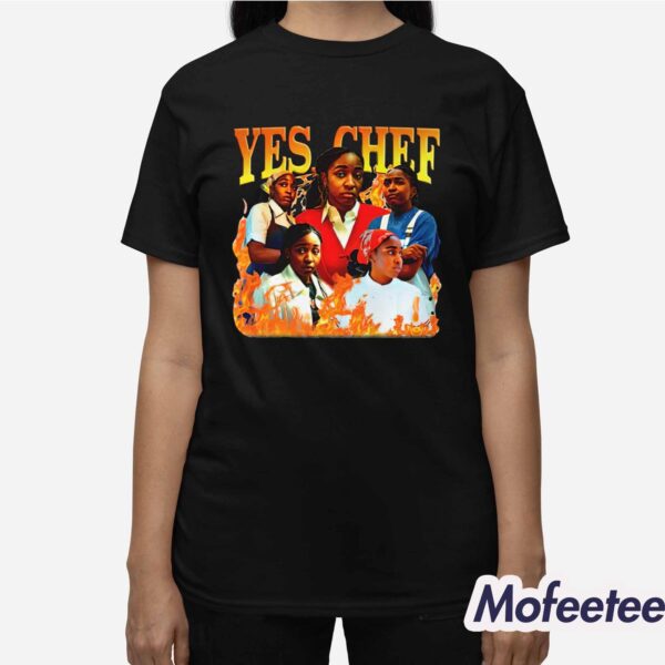 Ayo Edebiri Yes Chef Shirt