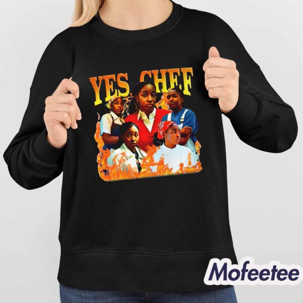 Ayo Edebiri Yes Chef Shirt