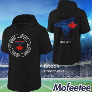 Blue Jays City Connect Short Sleeved Hoodie Giveaway Night 2024 1