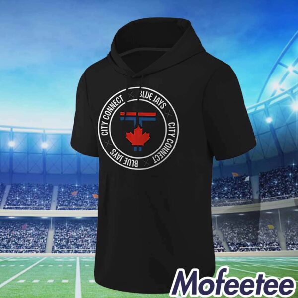 Blue Jays City Connect Short-Sleeved Hoodie Giveaway Night 2024