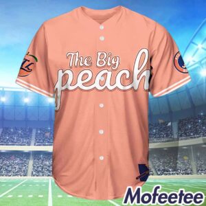 Braves The Big Peach Vapor Baseball Jersey 1