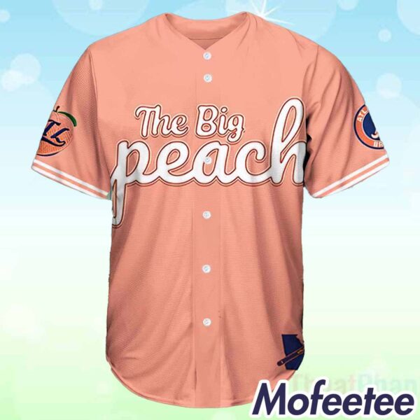 Braves The Big Peach Vapor Baseball Jersey