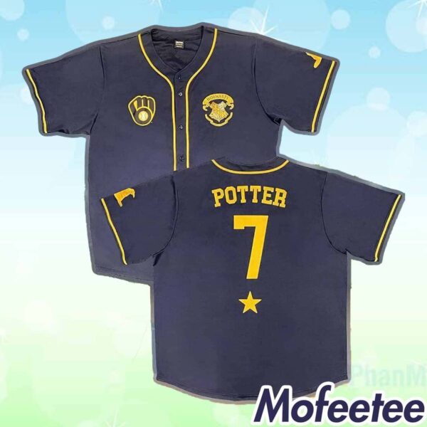 Brewers Harry Potter Night Jersey 2024 Giveaway