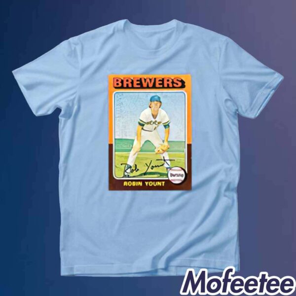 Brewers Robin Yount Shirt 2024 Giveaway