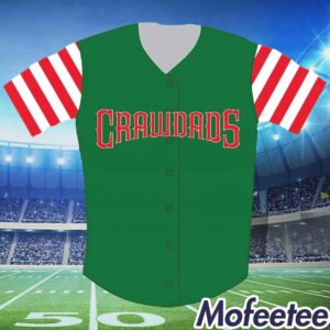 Crawdads Christmas Jersey 2024 Giveaway 1