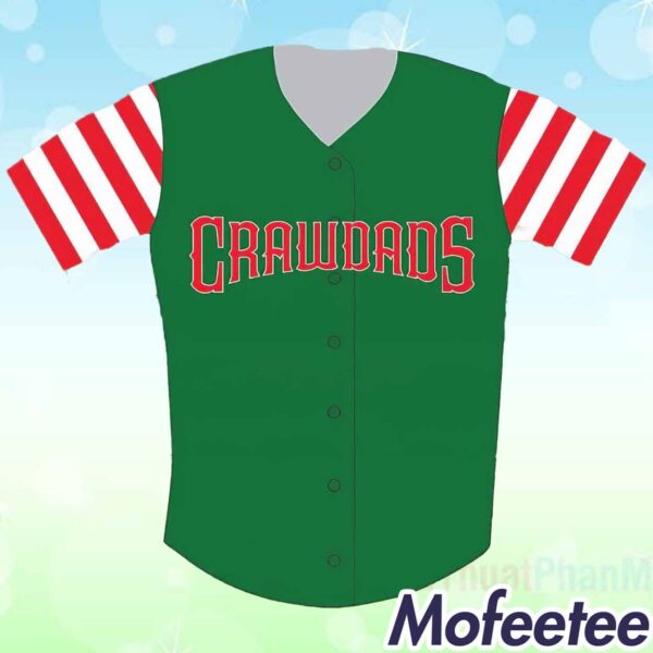 Crawdads Christmas Jersey 2024 Giveaway