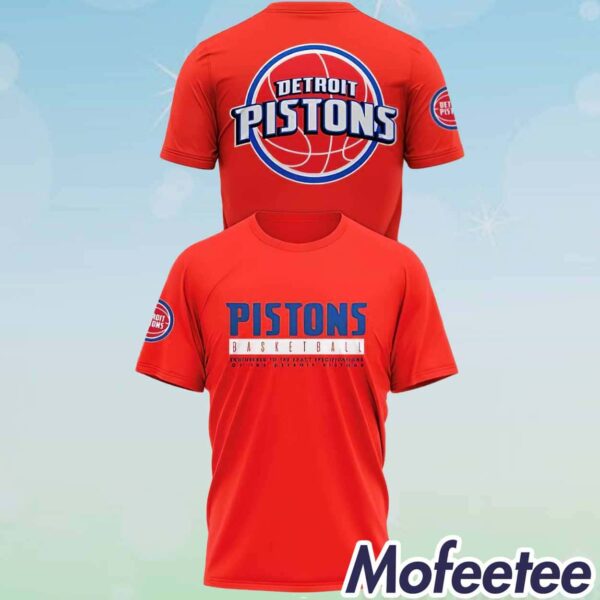 Dan Campbell Detroit Pistons Shirt