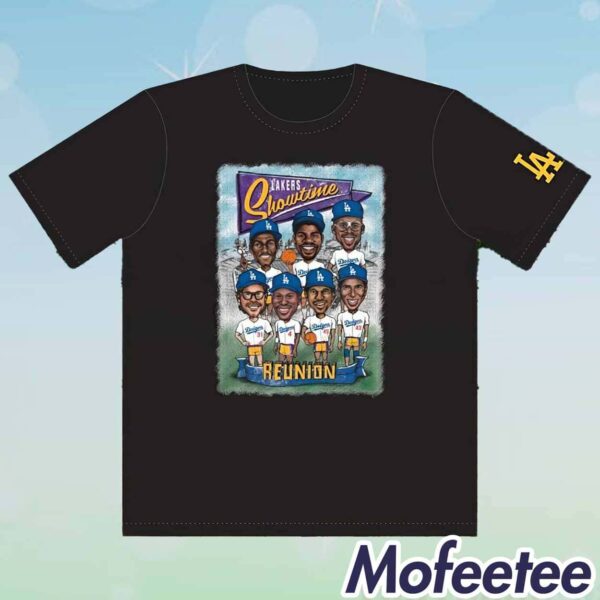 Dodgers Lakers Showtime Shirt 2024 Giveaway