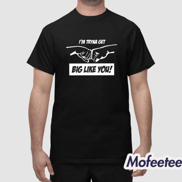 Dr Mike Israetel I’m Tryna Get Big Like You Shirt