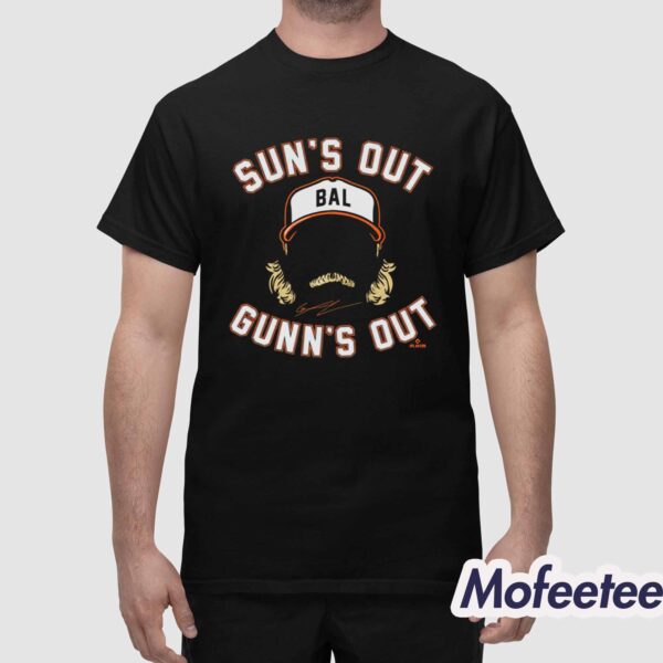 Gunnar Henderson Sun’s Out Gunn’s Out Shirt