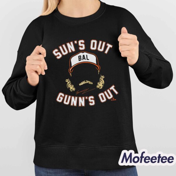 Gunnar Henderson Sun’s Out Gunn’s Out Shirt